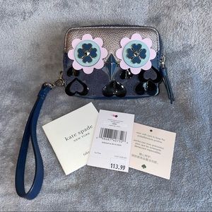 NWT Kate Spade Small Camera Zibbi Owl Wrislet